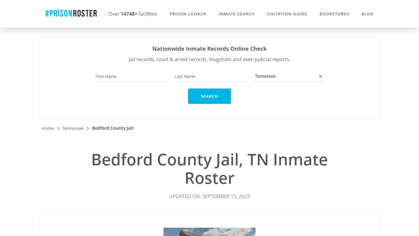 Bedford County Jail, TN Inmate Roster - Prisonroster